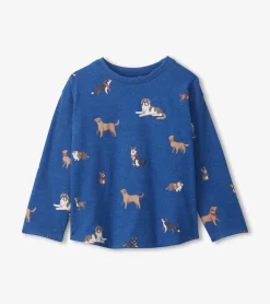 Hatley Bandana Dogs Long Sleeve T-Shirt