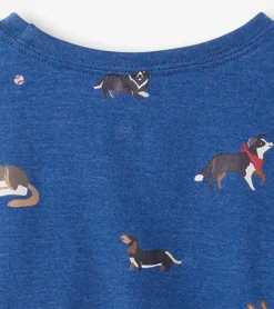 Hatley Bandana Dogs Long Sleeve T-Shirt