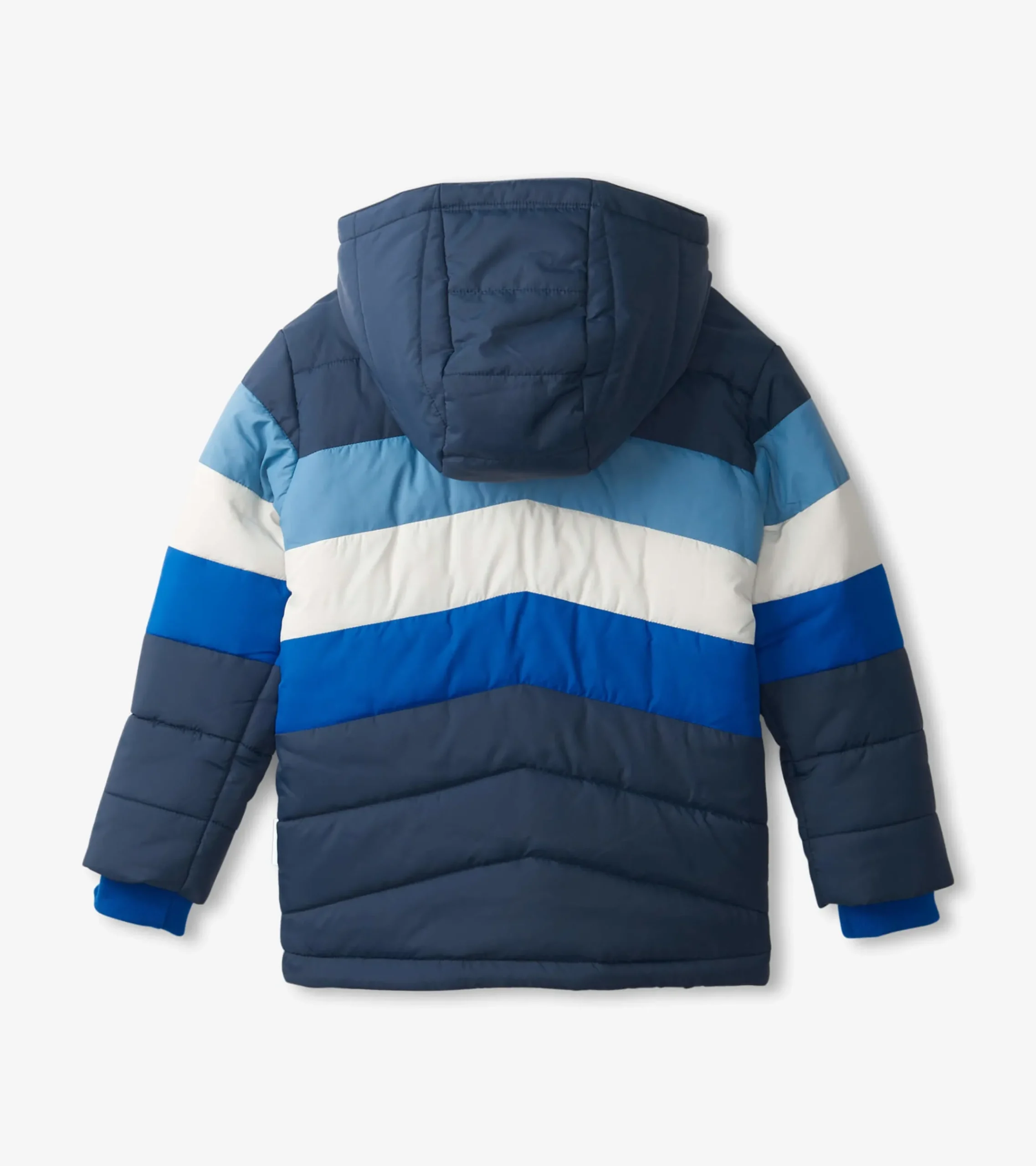 Discount Hatley Black & Blue Kids Puffer Jacket