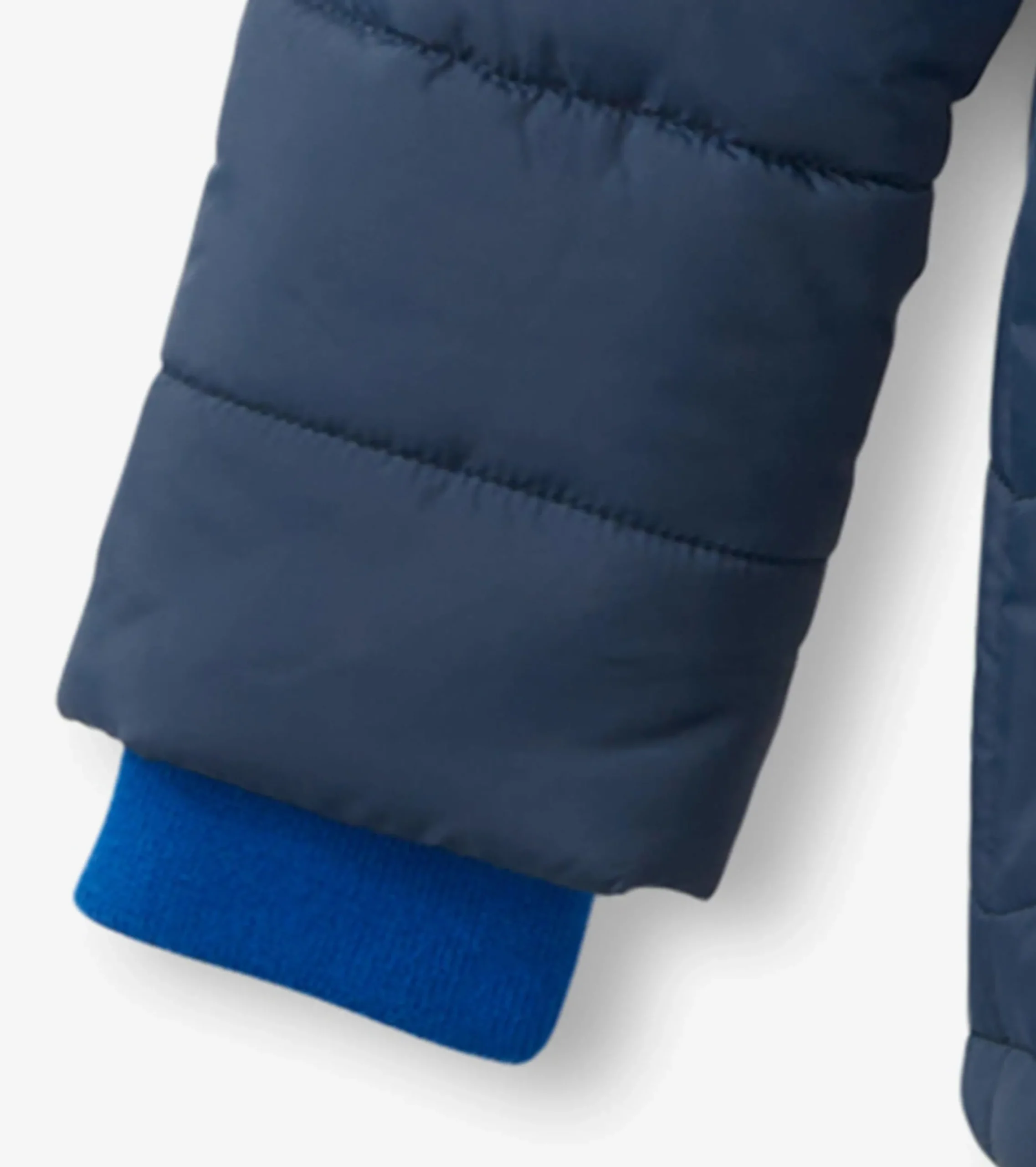 Discount Hatley Black & Blue Kids Puffer Jacket
