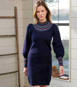 New Hatley Blair Sweater Dress - Navy