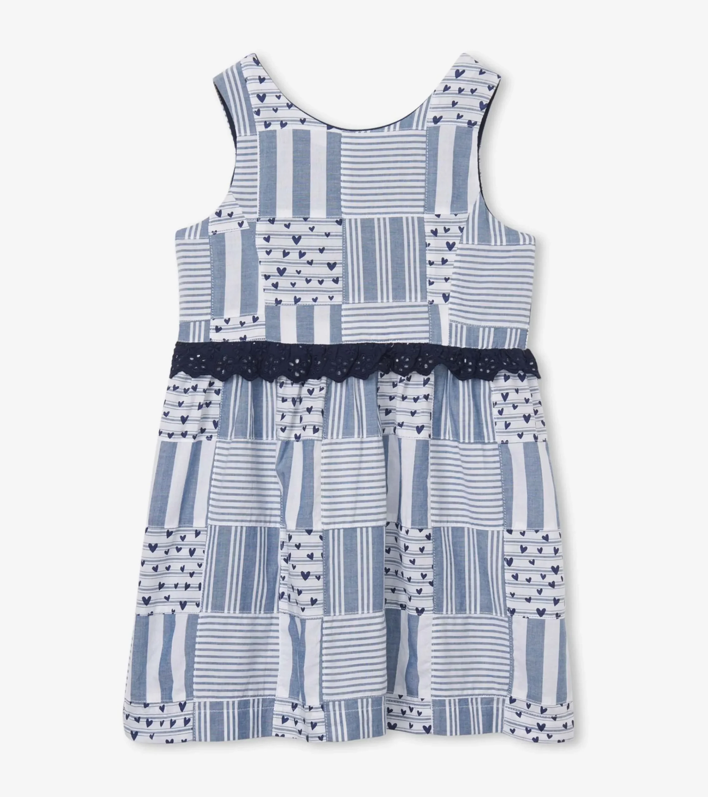 Best Hatley Blue Madras Dress