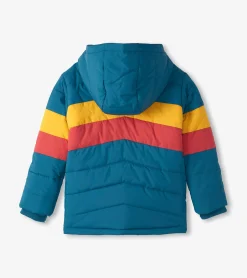 Discount Hatley Boys Aspen Colour Block Puffer Jacket