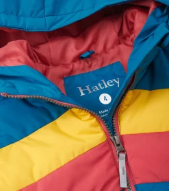 Discount Hatley Boys Aspen Colour Block Puffer Jacket