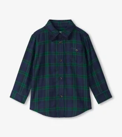 Outlet Hatley Boys Blackwatch Plaid Button Down Shirt