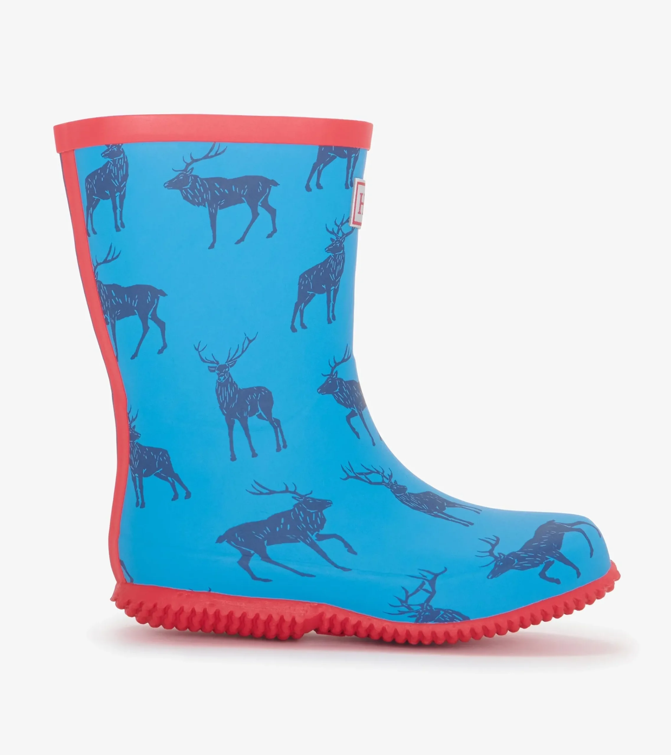 Sale Hatley Boys Blue Elks Packable Rain Boots