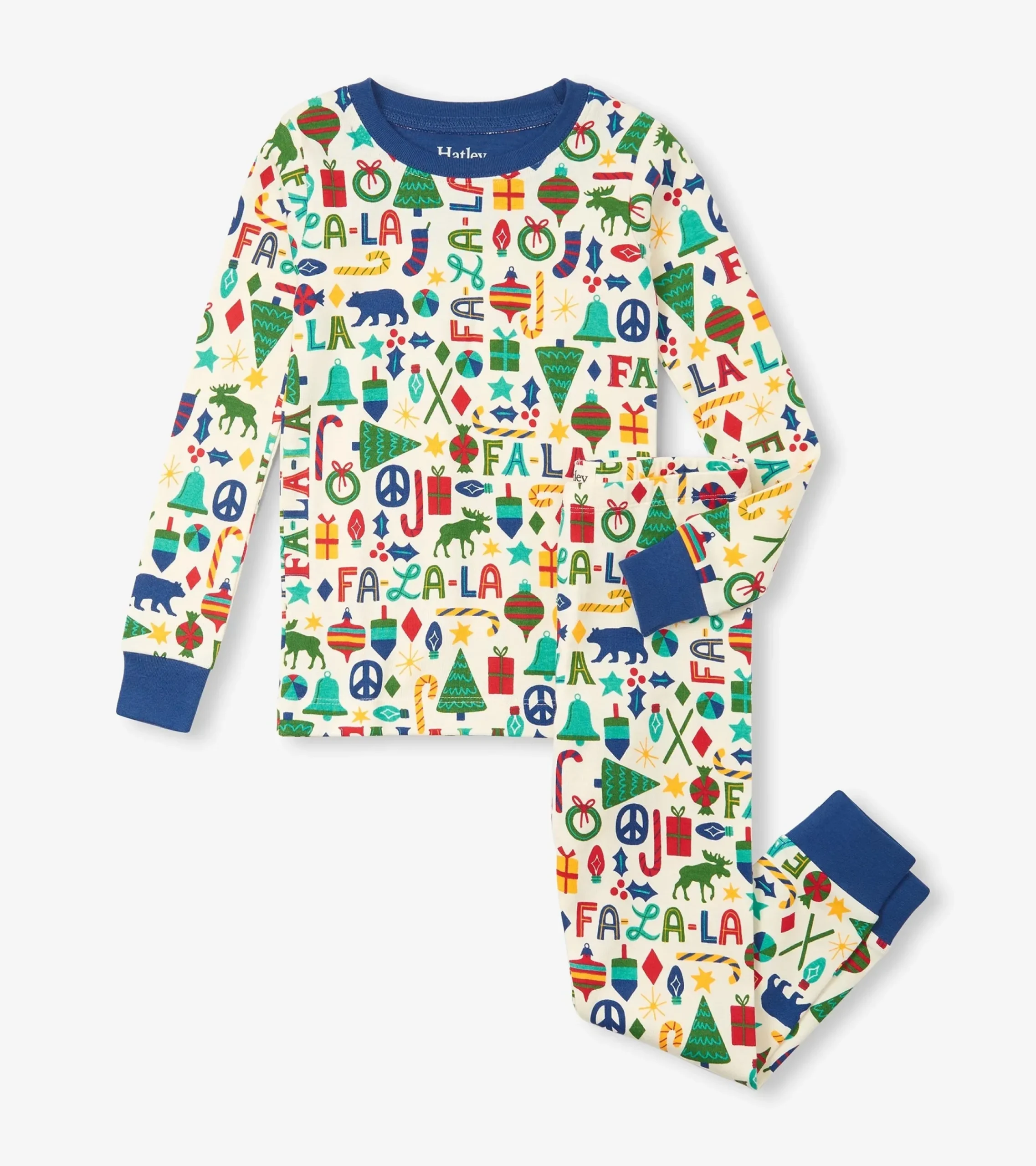 Online Hatley Boys Blue Falala Pajama Set