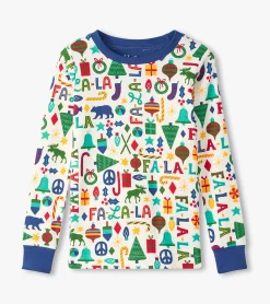Online Hatley Boys Blue Falala Pajama Set