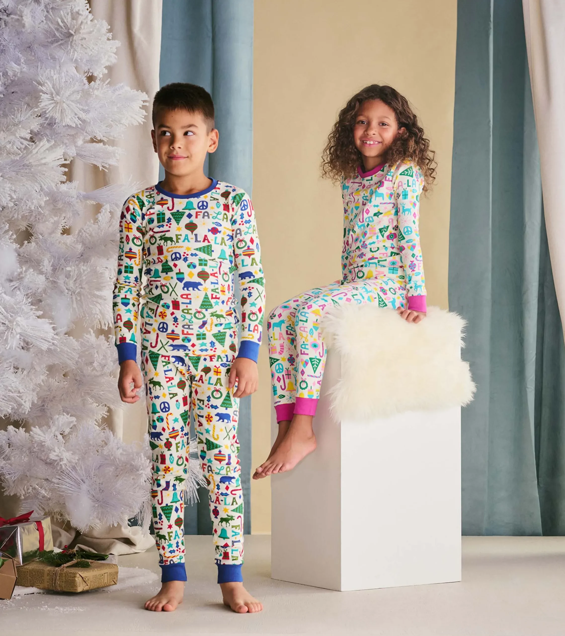 Online Hatley Boys Blue Falala Pajama Set