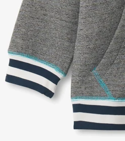 Clearance Hatley Boys Blue Flame Zip-Up Hoodie