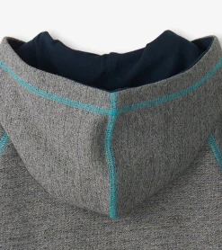 Clearance Hatley Boys Blue Flame Zip-Up Hoodie