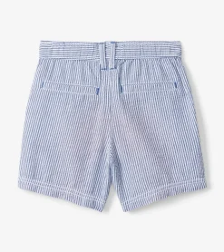Online Hatley Boys Blue Stripes Woven Shorts