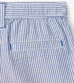 Online Hatley Boys Blue Stripes Woven Shorts