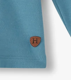 Hatley Boys Bluestone Long Sleeve Bamboo T-Shirt