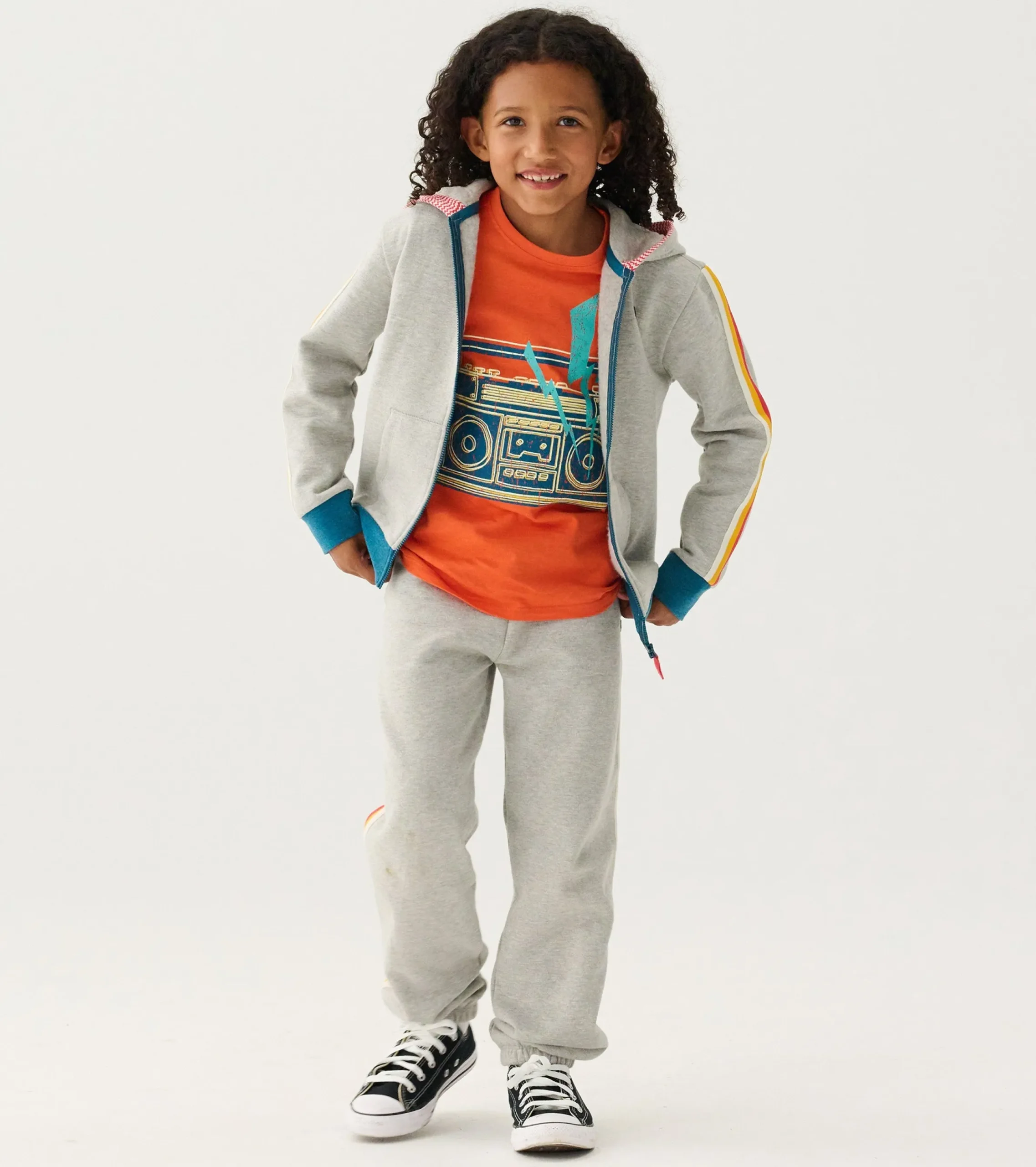Sale Hatley Boys Boombox Glow in the Dark Graphic Tee