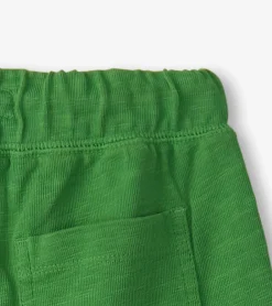 Hatley Boys Camp Green Relaxed Shorts