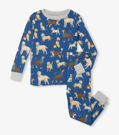 Best Hatley Boys Classic Dogs Organic Cotton Pajama Set
