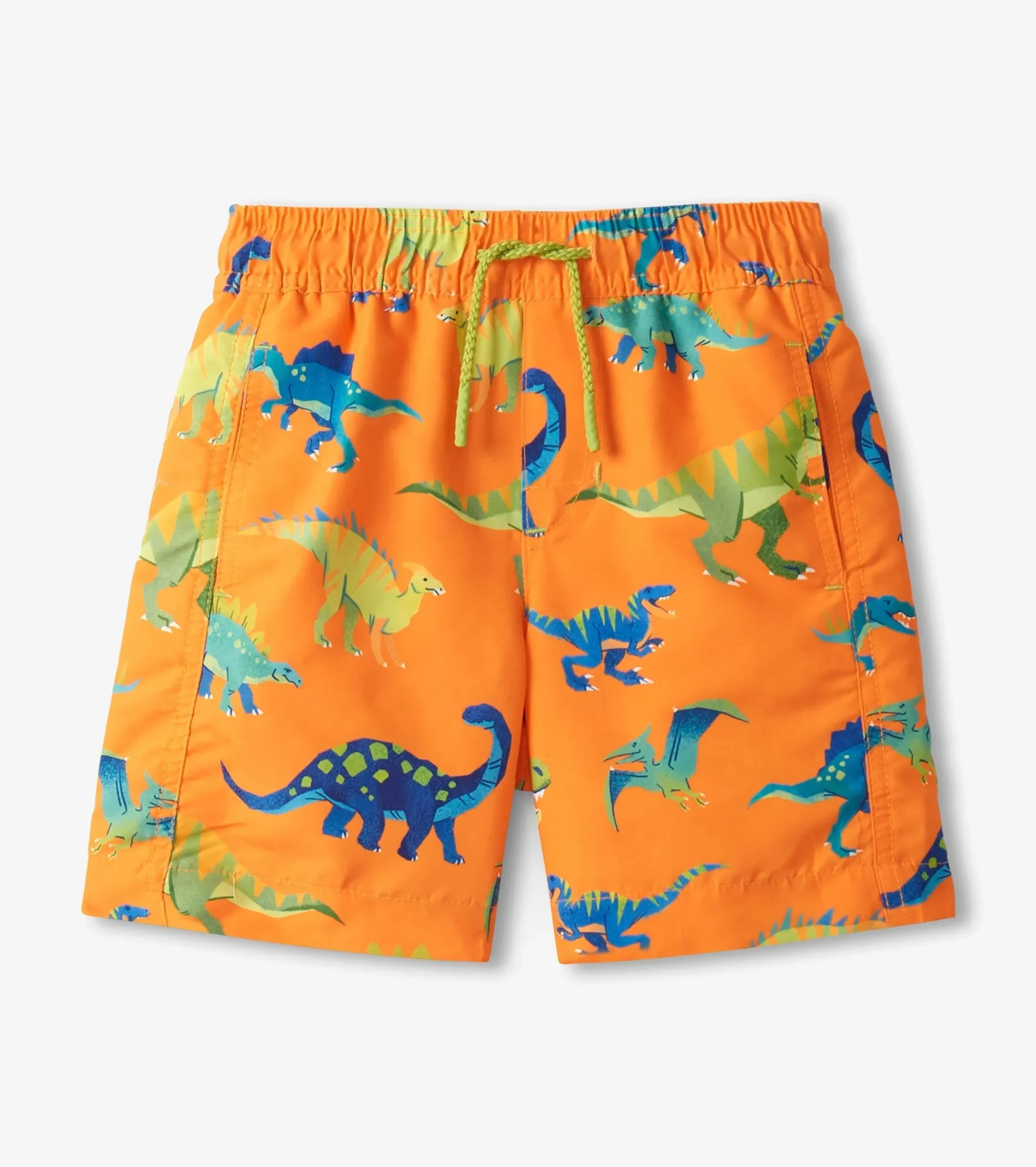 Outlet Hatley Boys Colourblock Dino Swim Shorts