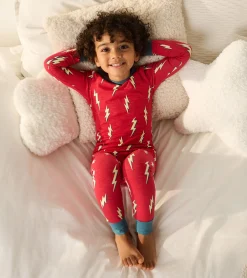 Hatley Boys Cool Bolts Pajama Set