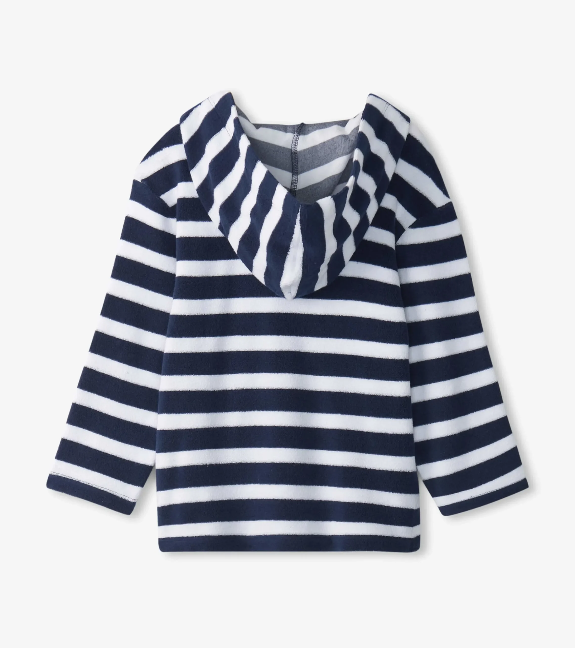 Sale Hatley Boys Deep Sea Stripes Terry Pullover Hoodie