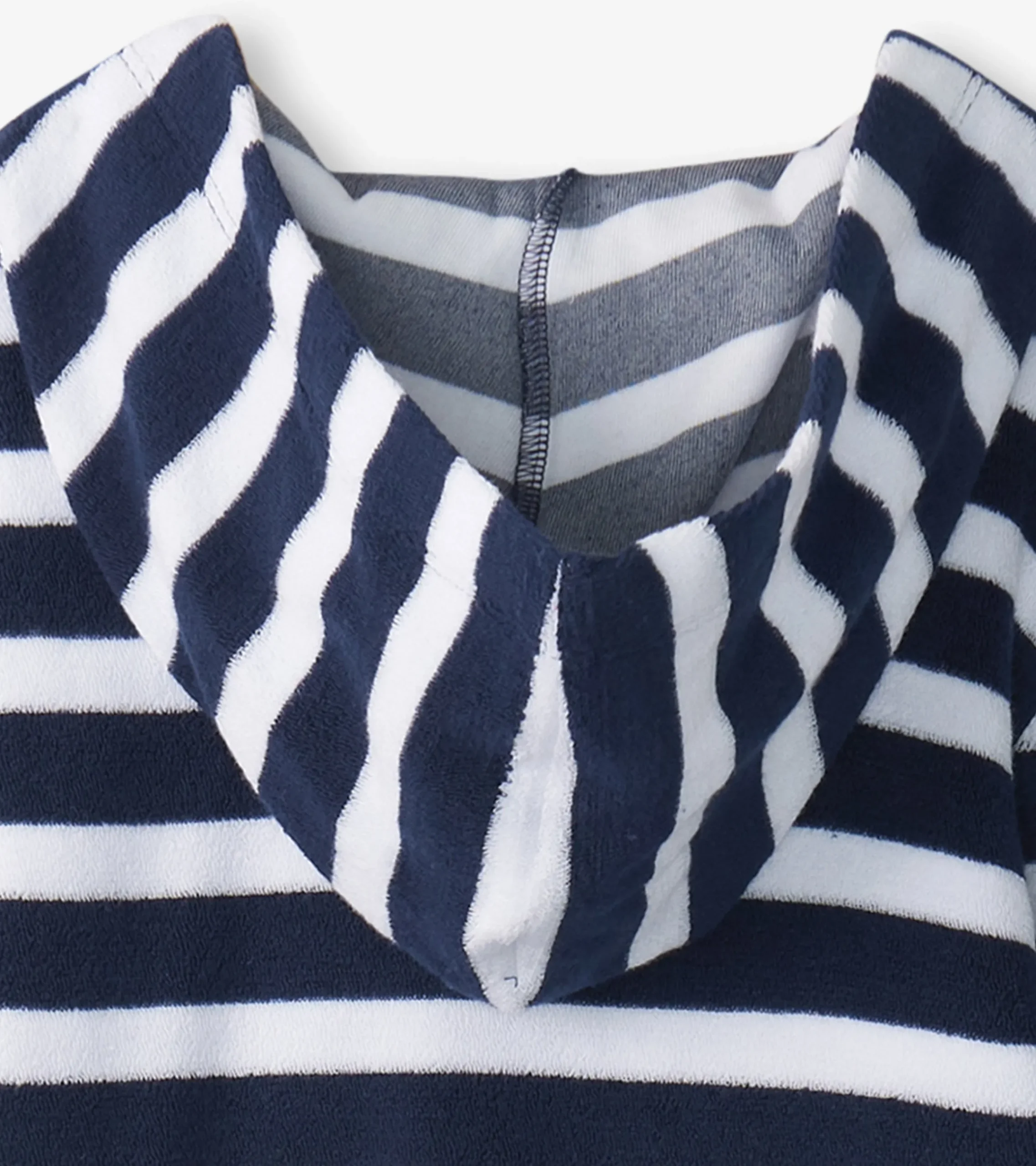 Sale Hatley Boys Deep Sea Stripes Terry Pullover Hoodie