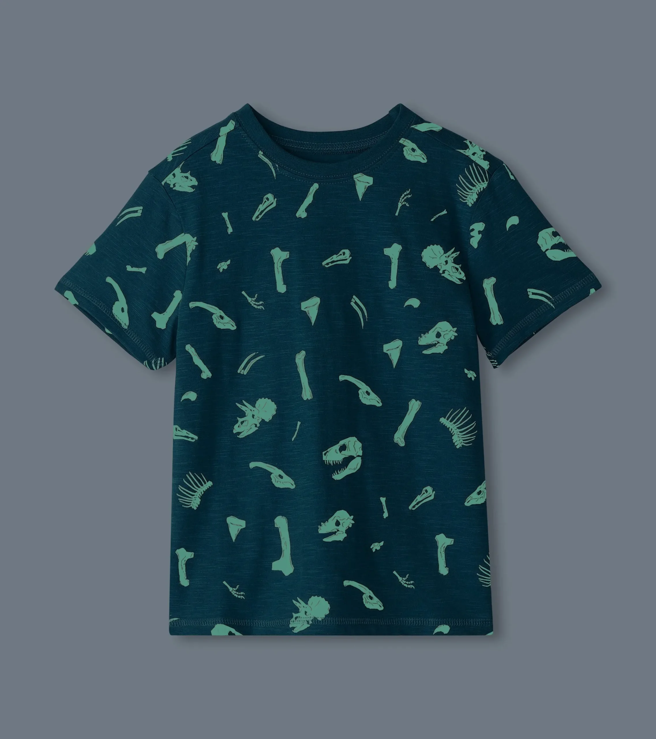 Outlet Hatley Boys Dino Fossils Glow in the Dark Graphic Tee