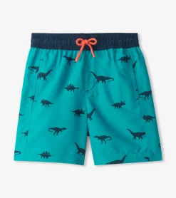 Online Hatley Boys Dino Silhouette Swim Trunks