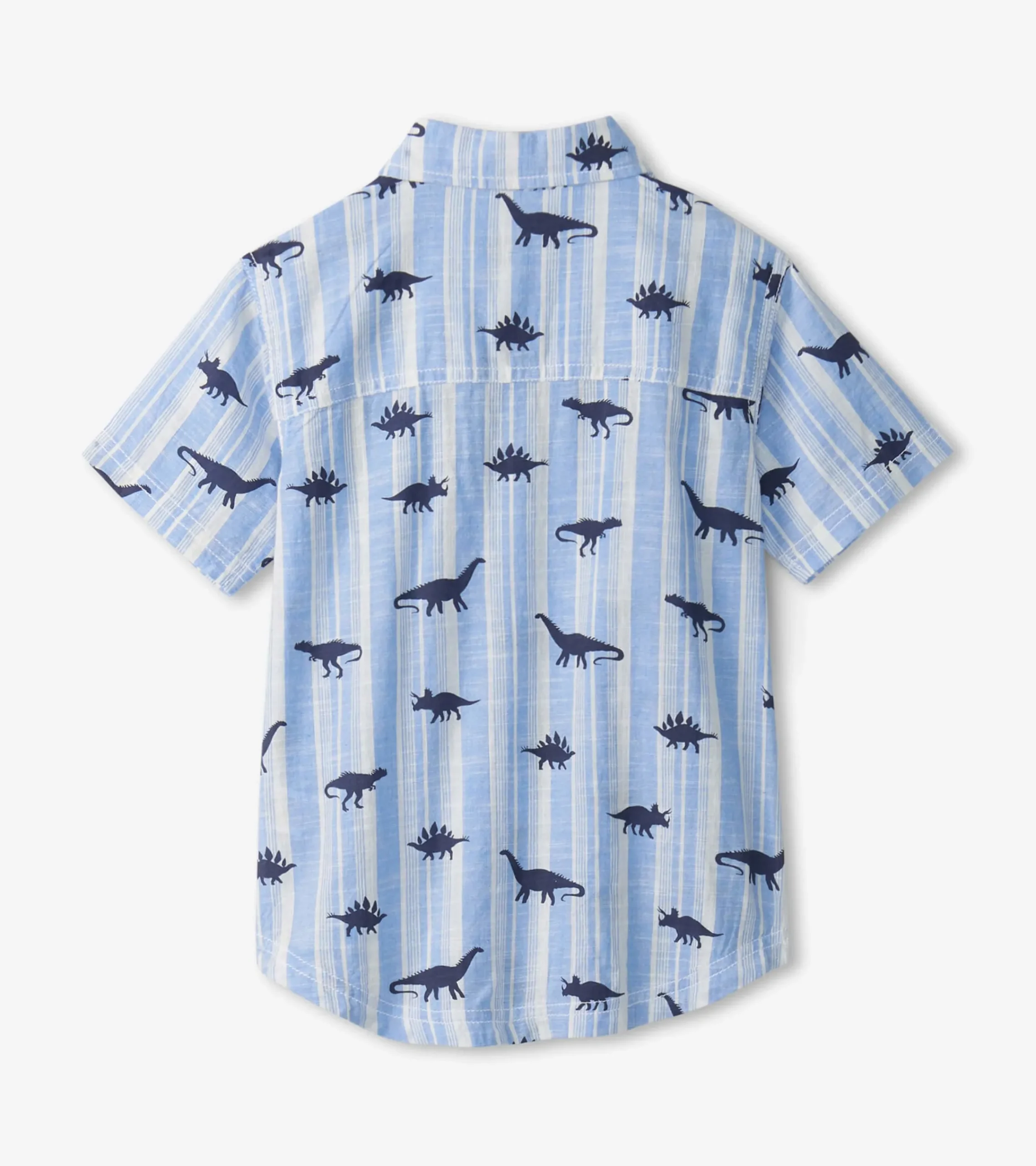 Sale Hatley Boys Dino Stripes Button Down Shirt