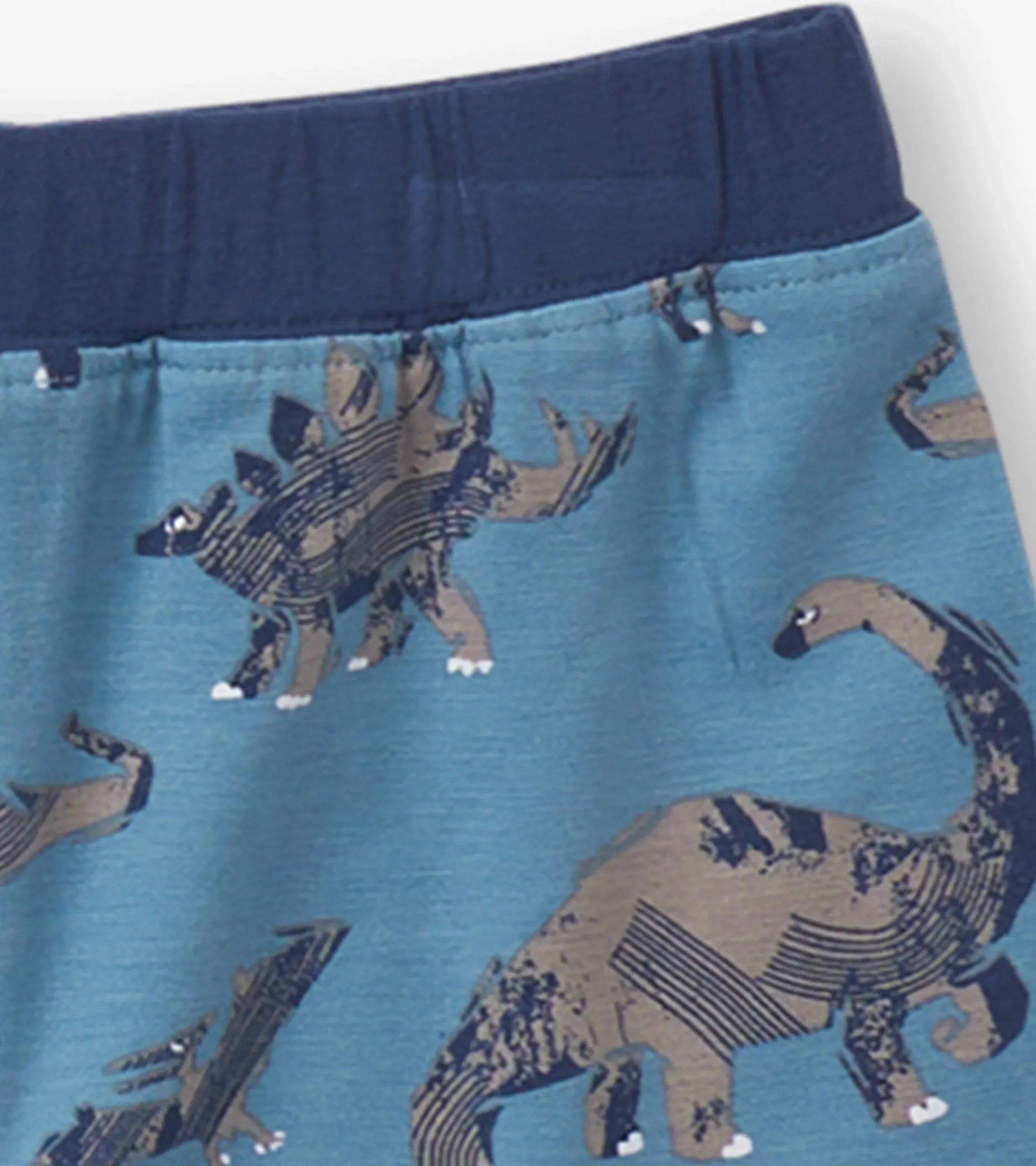 Hatley Boys Dinosaur Bamboo Short Pajama Set