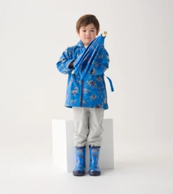 Best Hatley Boys Dinosaur Shiny Rain Boots