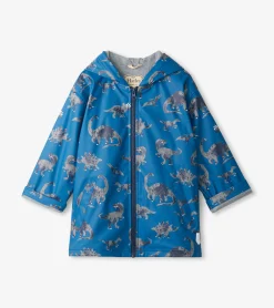 New Hatley Boys Dinosaur Zip-Up Rain Jacket