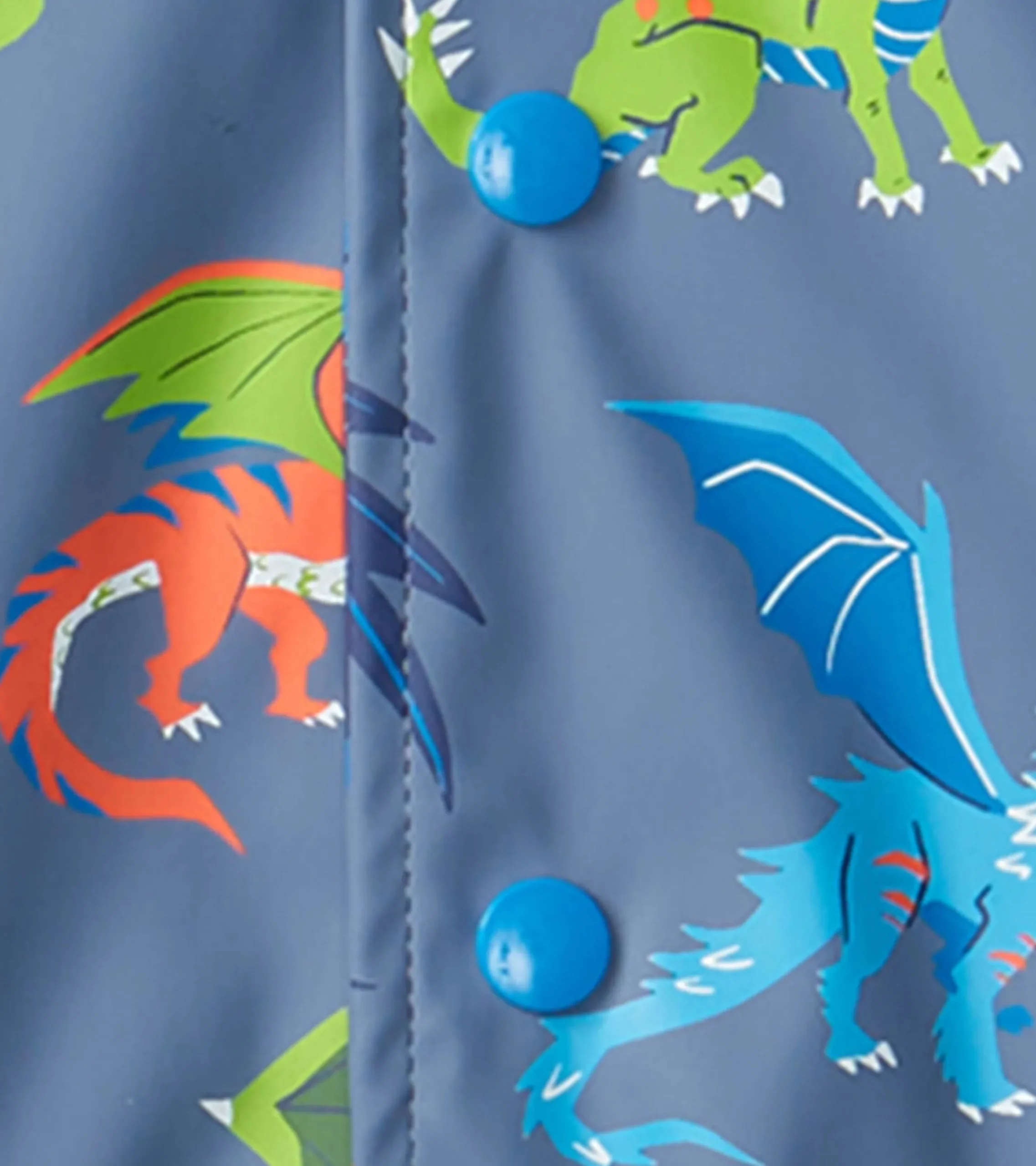 Best Hatley Boys Dragon Realm Button-Up Rain Jacket
