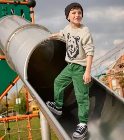 Clearance Hatley Boys Eden Green Cozy Pants