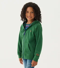 Best Hatley Boys Eden Green Zip-Up Hoodie