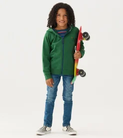 Best Hatley Boys Eden Green Zip-Up Hoodie