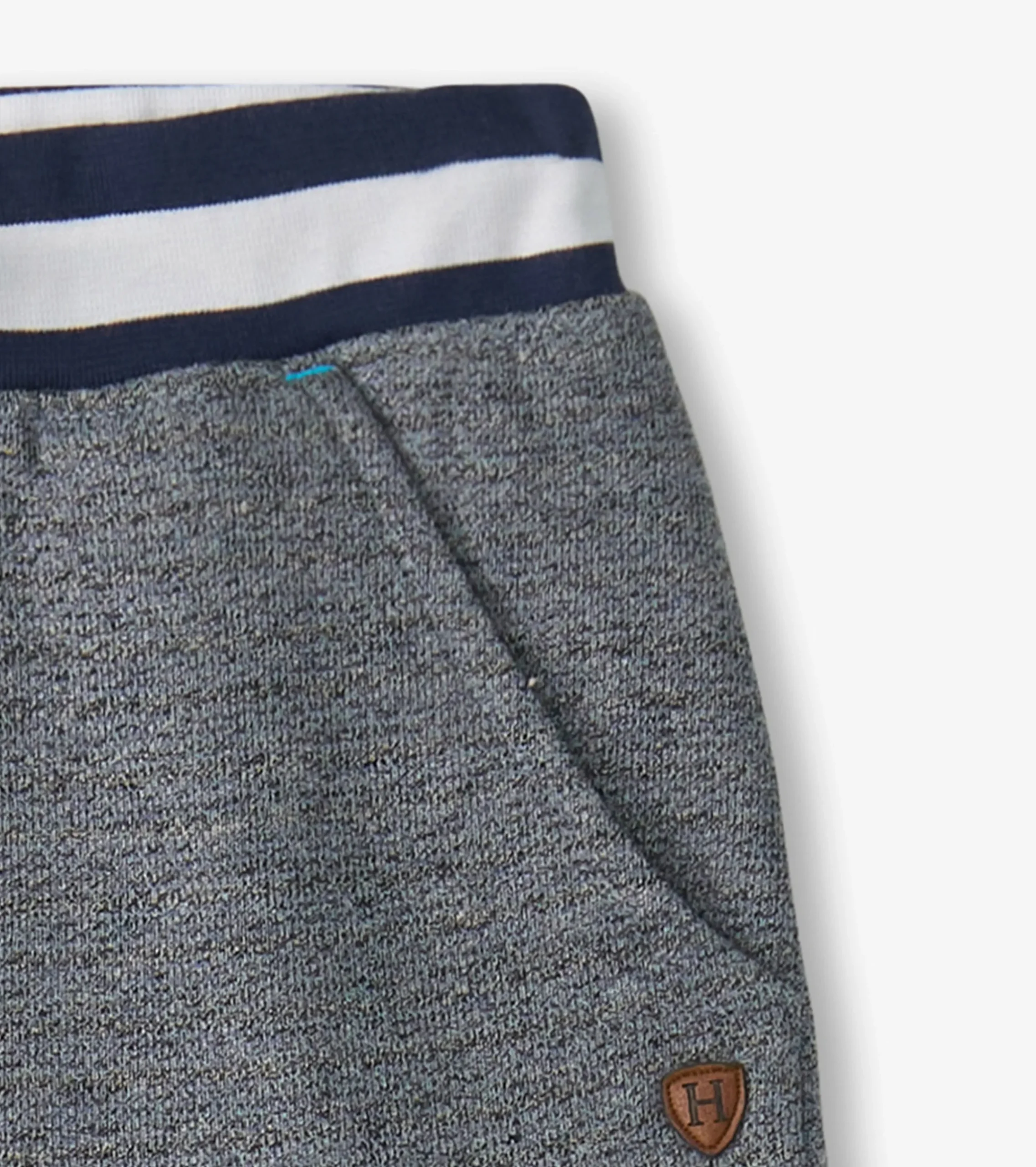 Online Hatley Boys Flame Blue Raw Hem Shorts