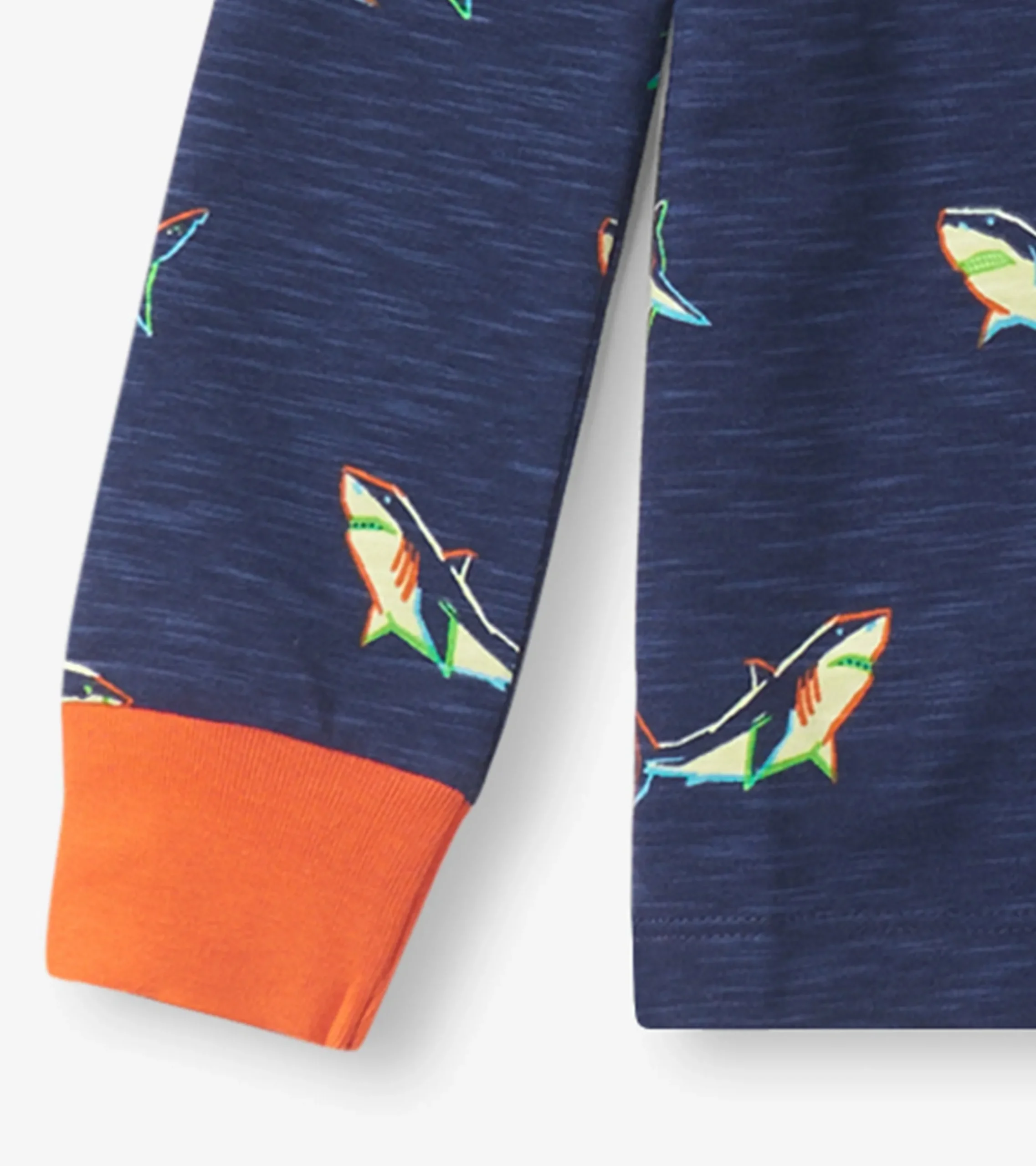 Outlet Hatley Boys Glow Sharks Pajama Set