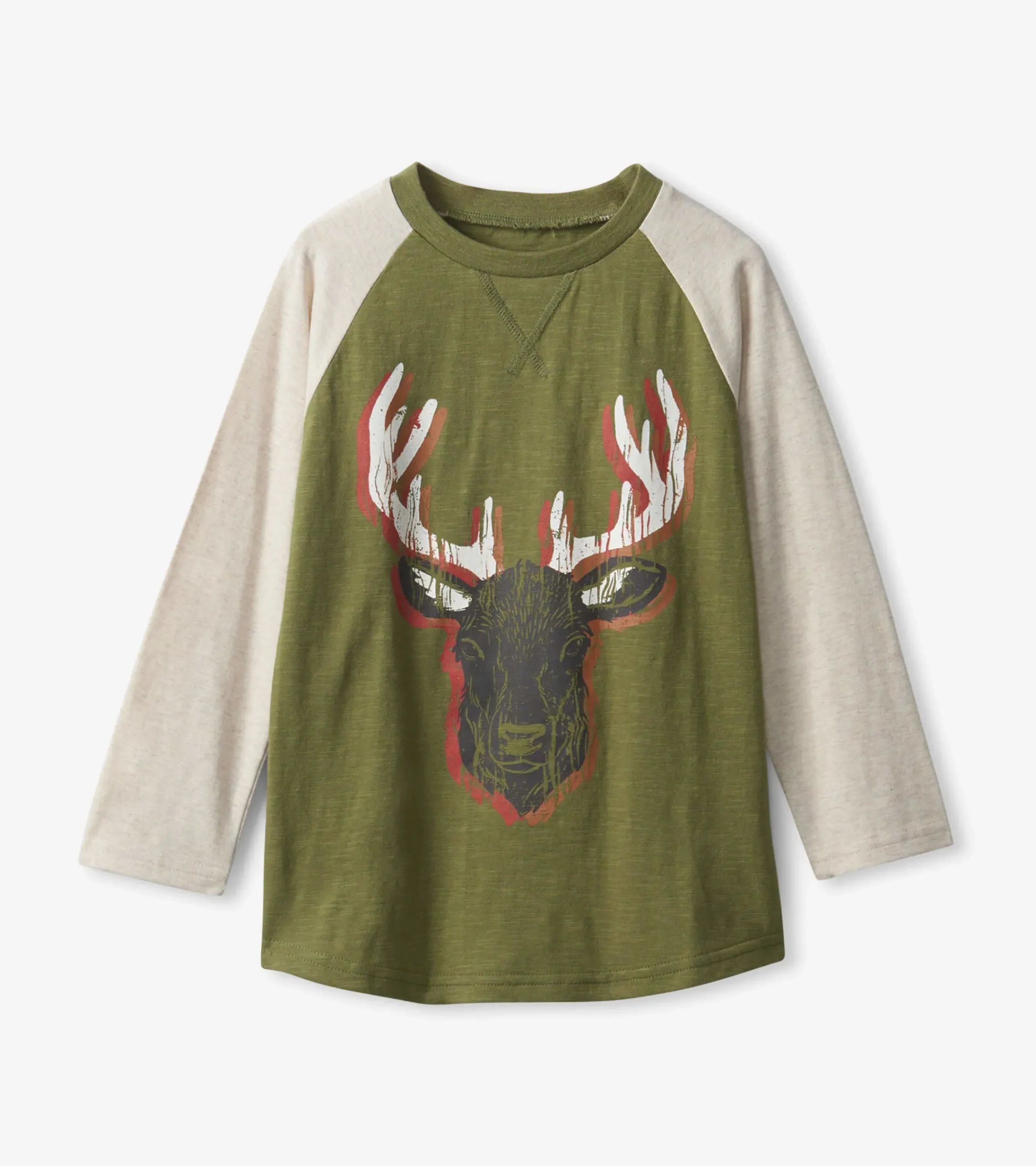 Hot Hatley Boys Grand Elk Long Sleeve T-Shirt