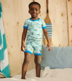 Clearance Hatley Boys Helicopters Short Pajama Set
