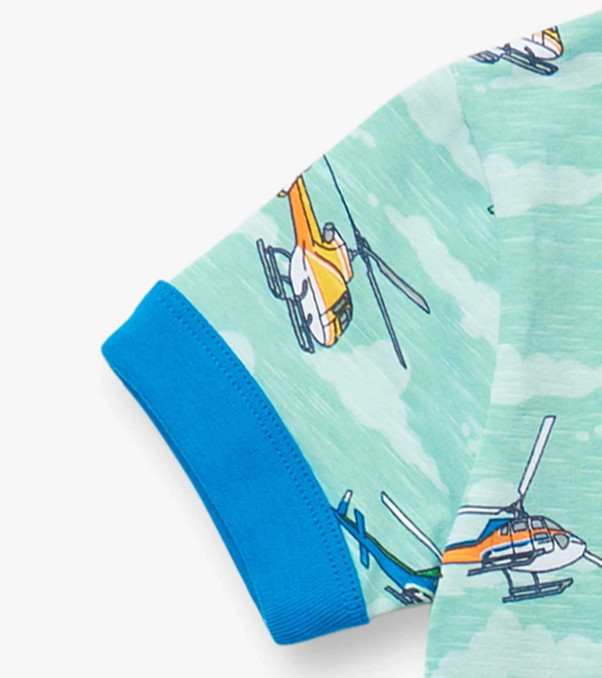 Clearance Hatley Boys Helicopters Short Pajama Set