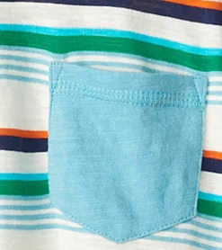 Hatley Boys Hiking Stripes Pocket Tee