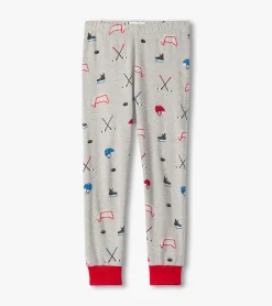 Best Hatley Boys Hockey Organic Cotton Pajama Set