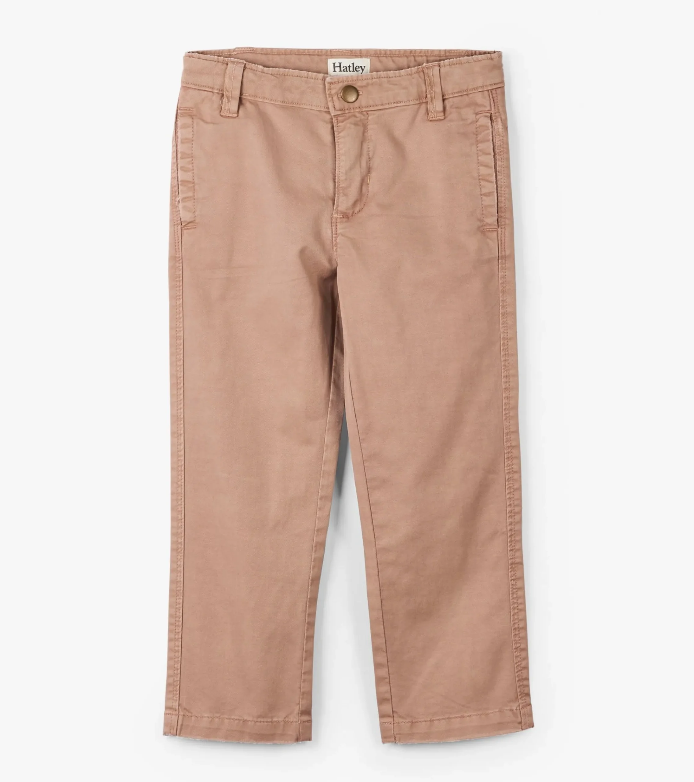 Outlet Hatley Boys Khaki Twill Pants