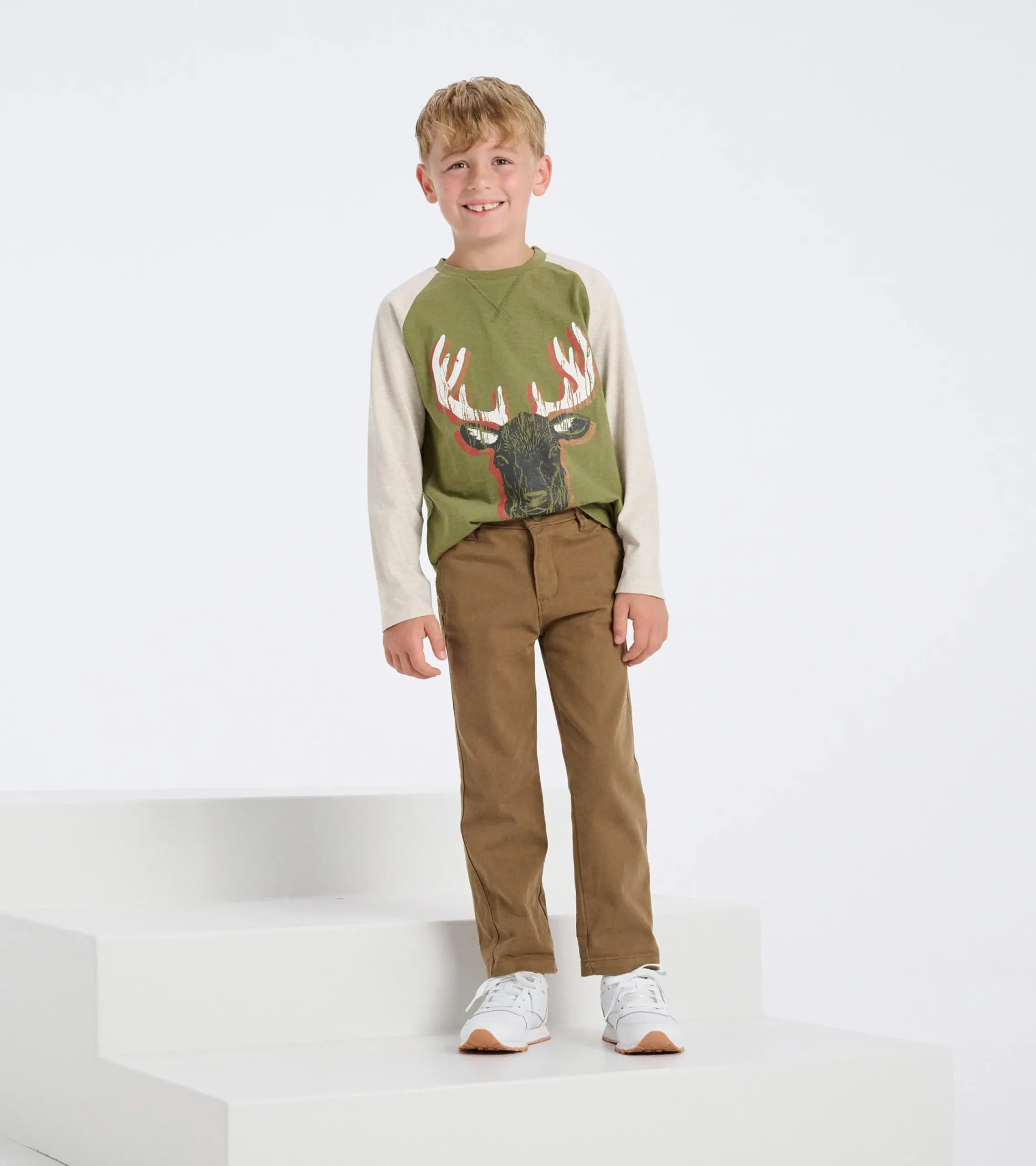 Outlet Hatley Boys Khaki Twill Pants