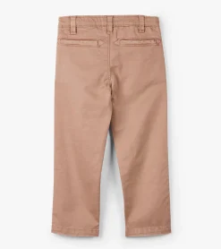 Outlet Hatley Boys Khaki Twill Pants