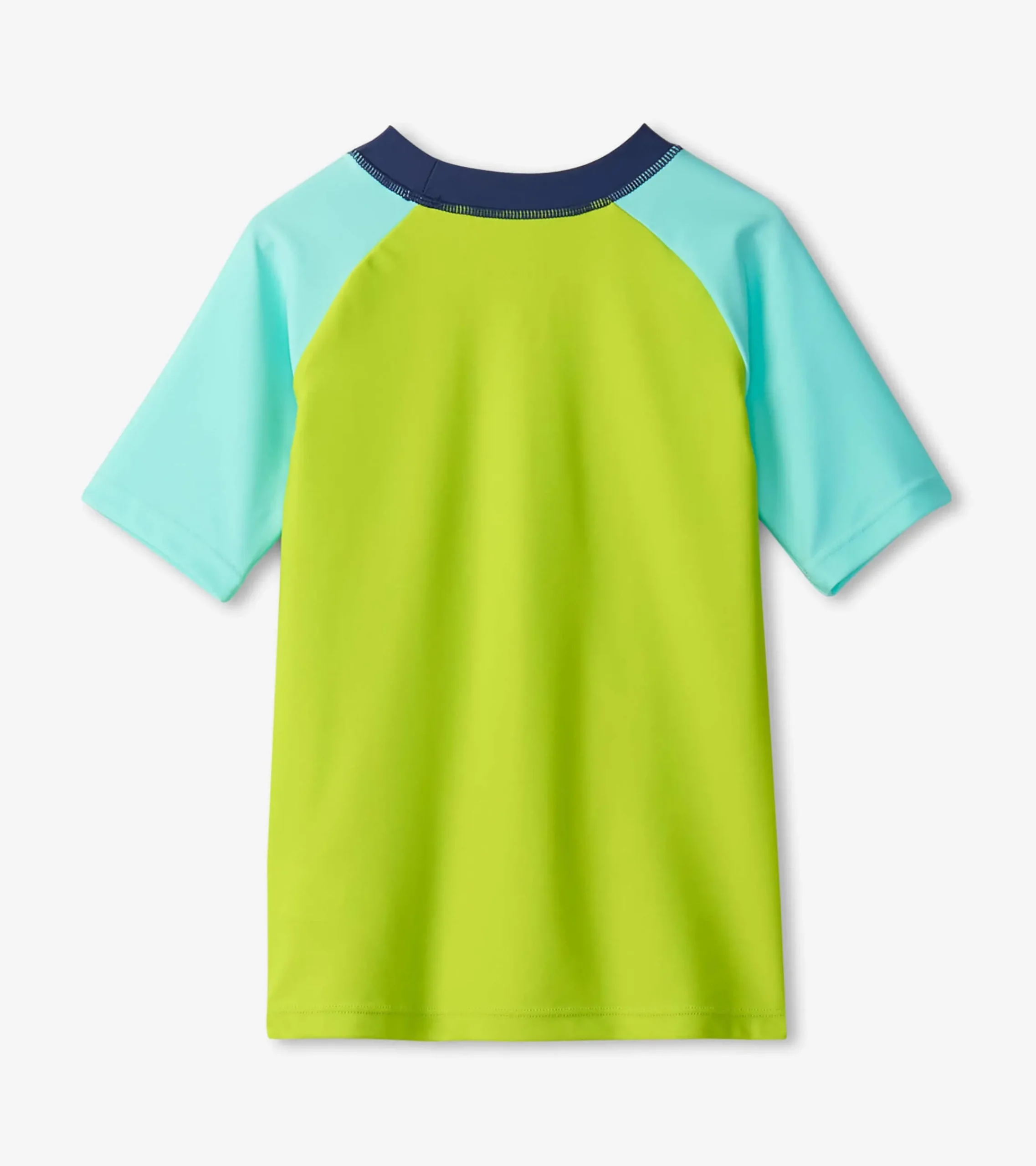 Online Hatley Boys Lime Green Shark Short Sleeve Rashguard
