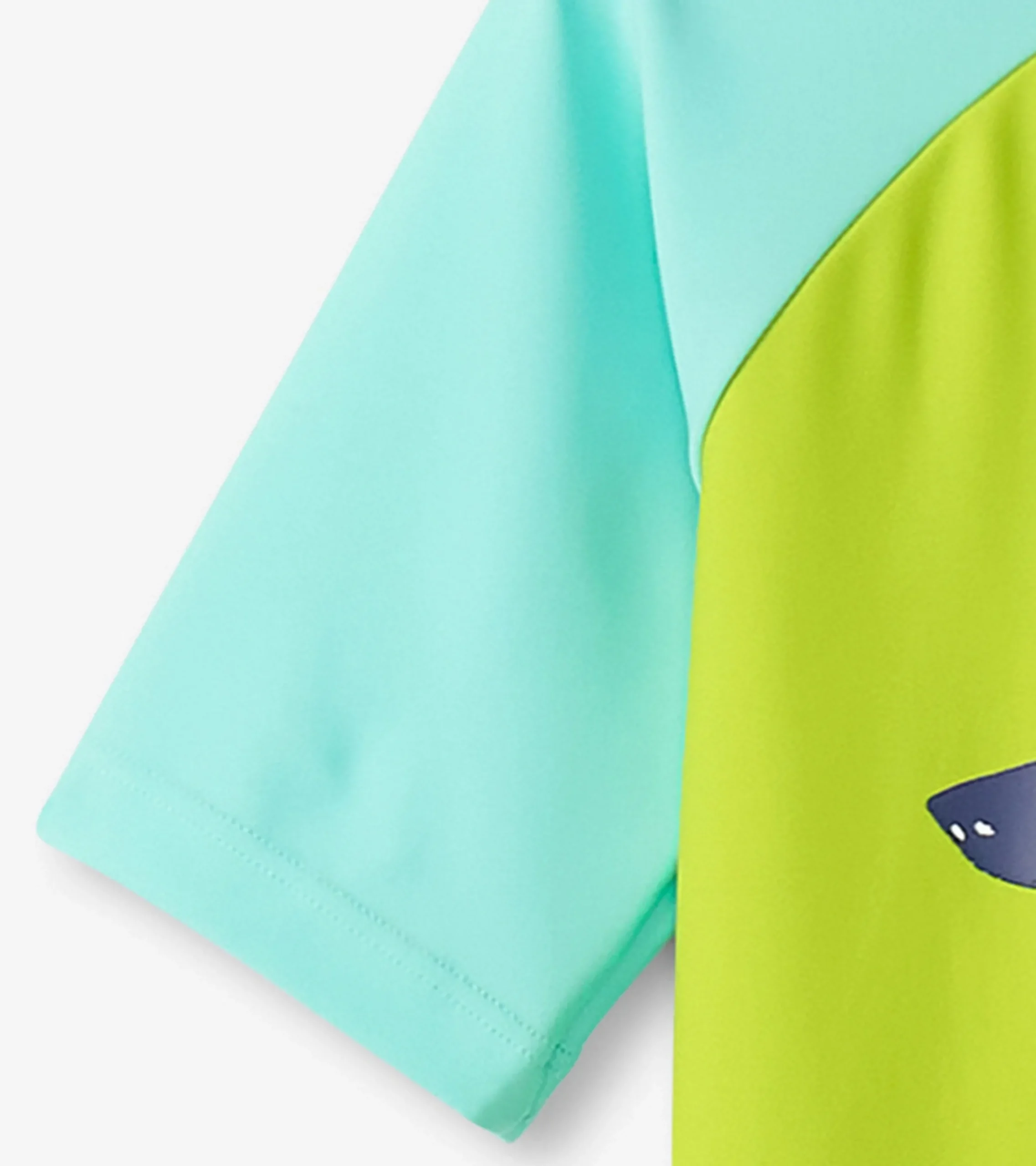 Online Hatley Boys Lime Green Shark Short Sleeve Rashguard