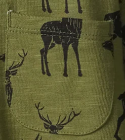 Discount Hatley Boys Magestic Elk Jersey Button Down Shirt