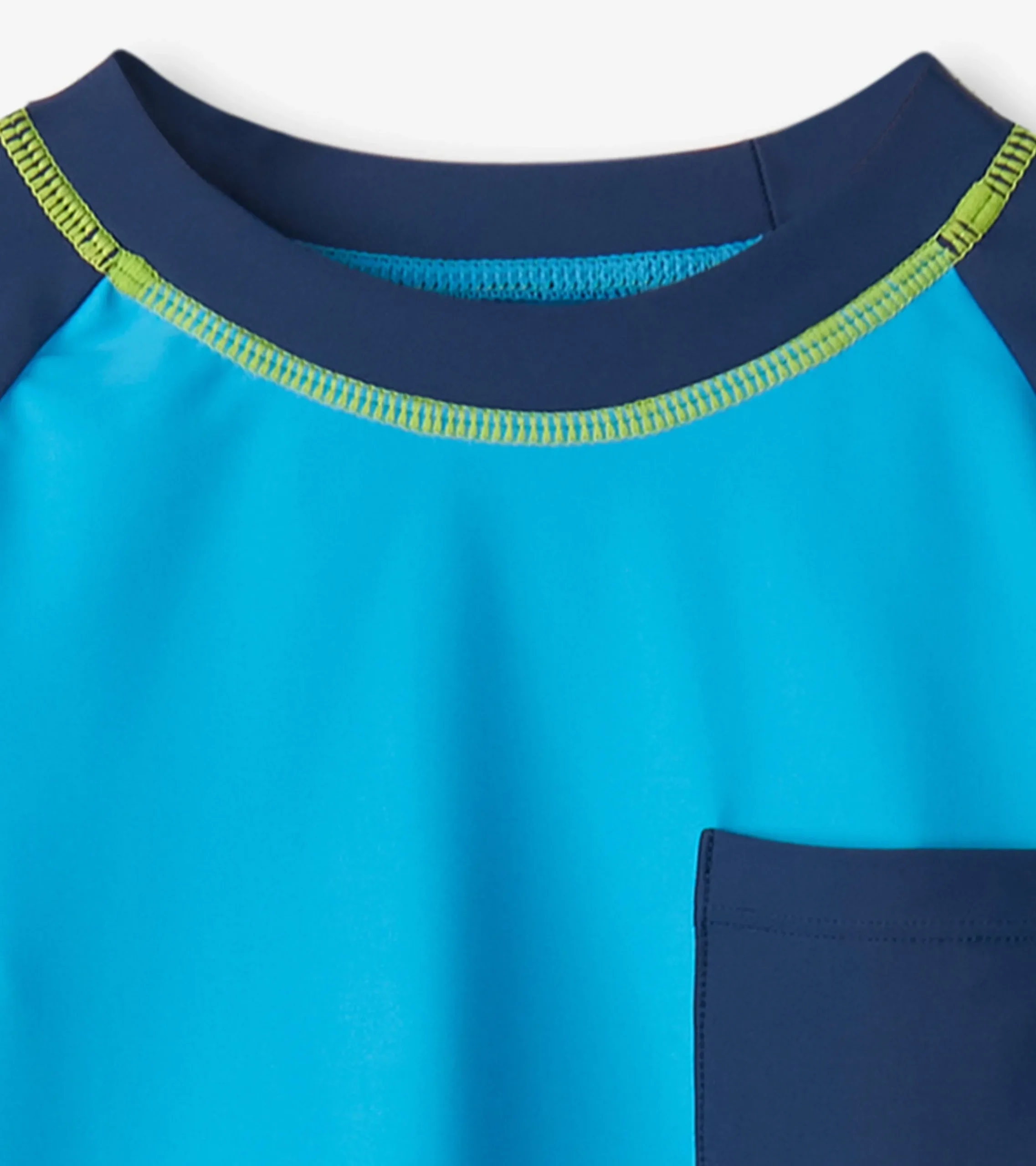 Clearance Hatley Boys Malibu Blue Long Sleeve Rashguard