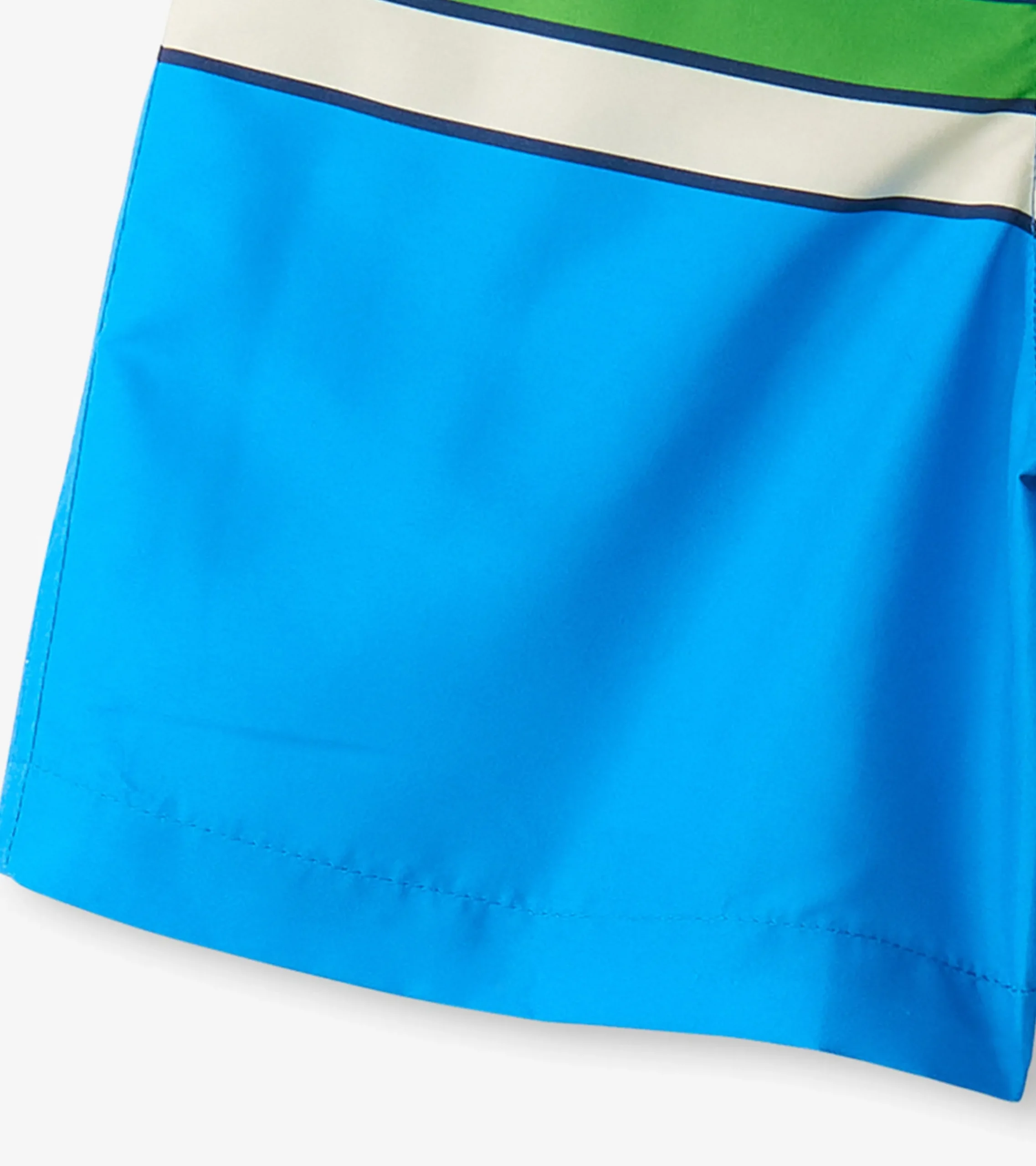 Outlet Hatley Boys Malibu Stripe Swim Trunks